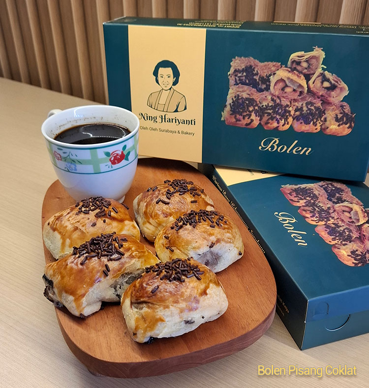 Surabaya Bolen Pisang Coklat